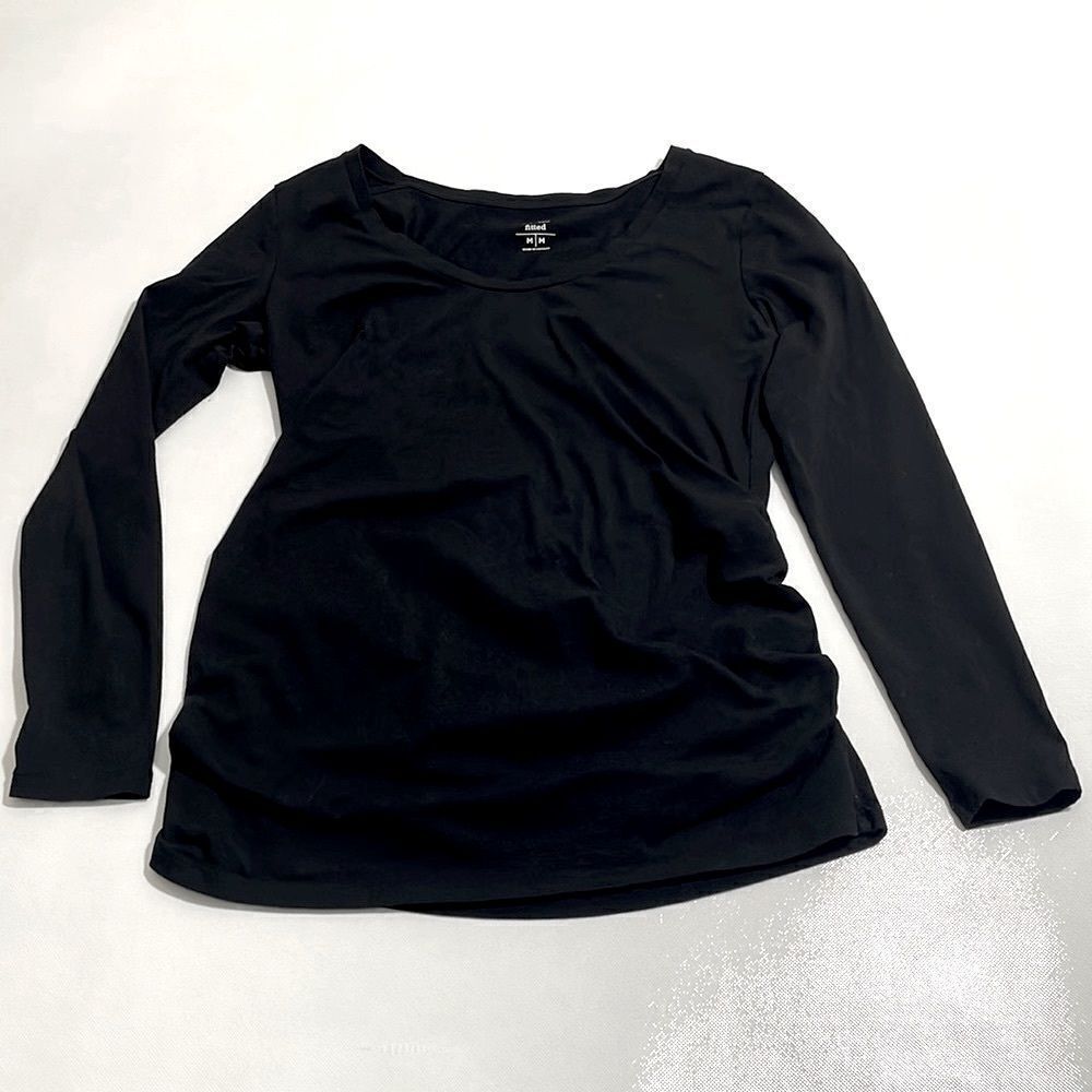 Old Navy Maternity Fitted Long Sleeve Top
